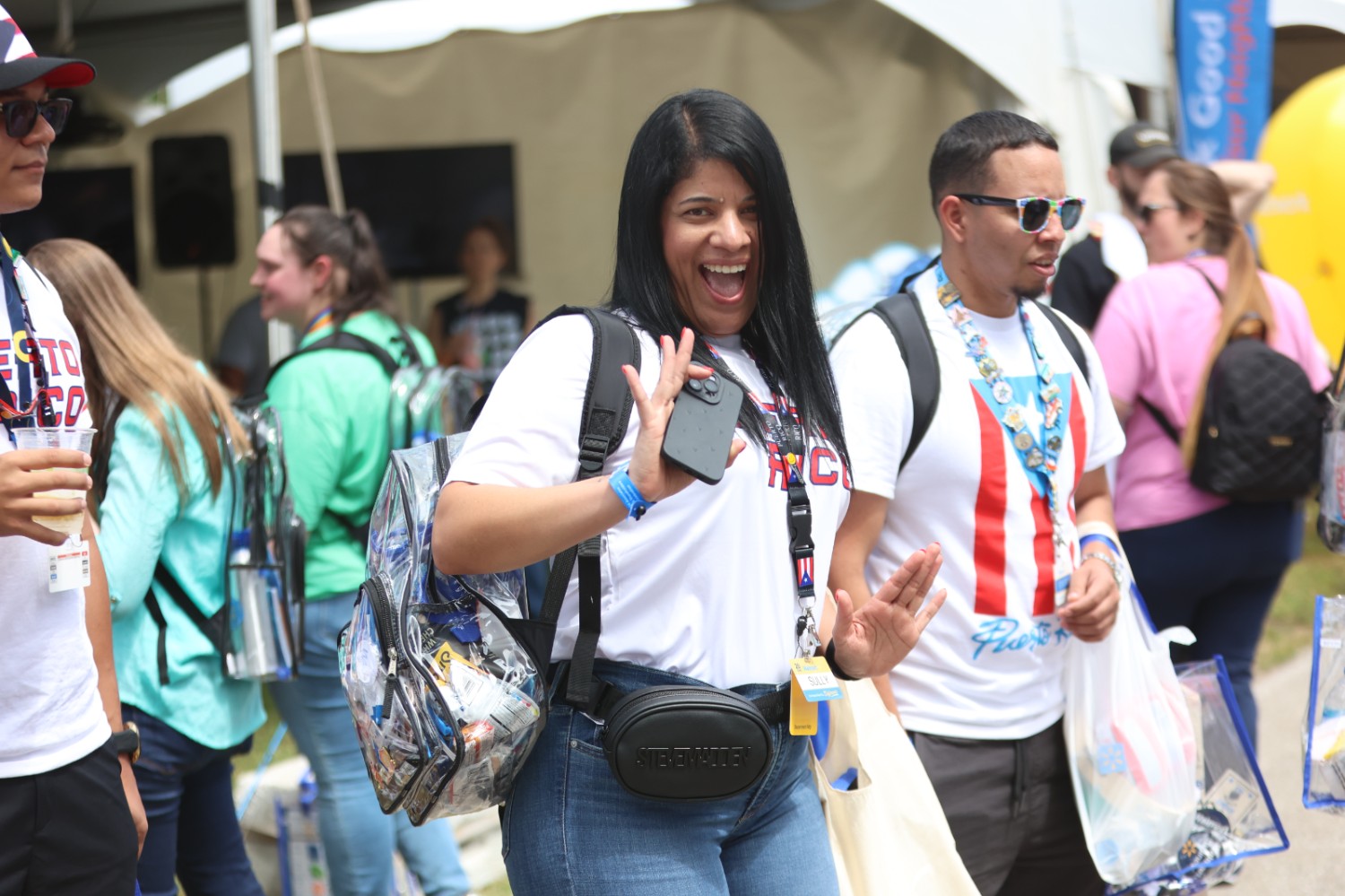 Associates enjoy the activities during Associates Week 2024
